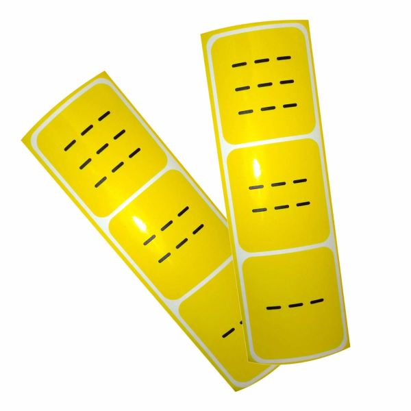 Попереджувальні тактильні наклейки на поручні "Початок та кінець поручня" (комплект 2 наклейки)