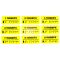 Тактильні наклейки на поручні "Початок та кінець поручня" (комплект 2 наклейки)